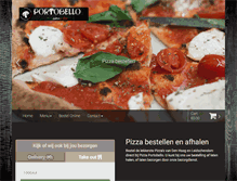 Tablet Screenshot of pizzaportobello.nl